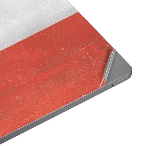 Chile Flag Distressed Laptop Skins
